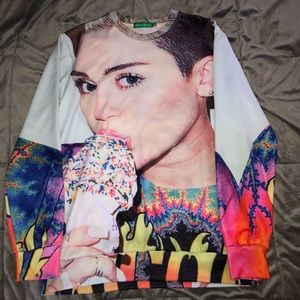 Custom Miley Cyrus Sweatshirt